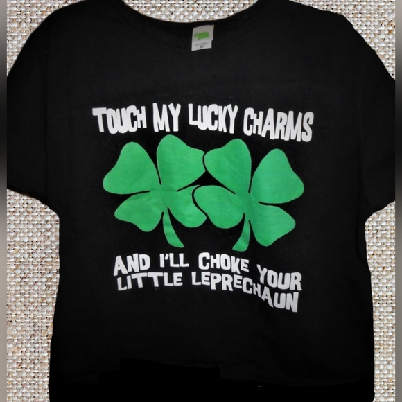 Cafe Press Tops - Lucky Clover Little Leprechaun Novelty T-Shirt